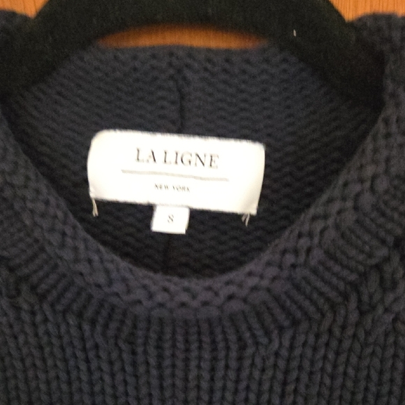 Women's Navy Sweater - Picture 15 of 16